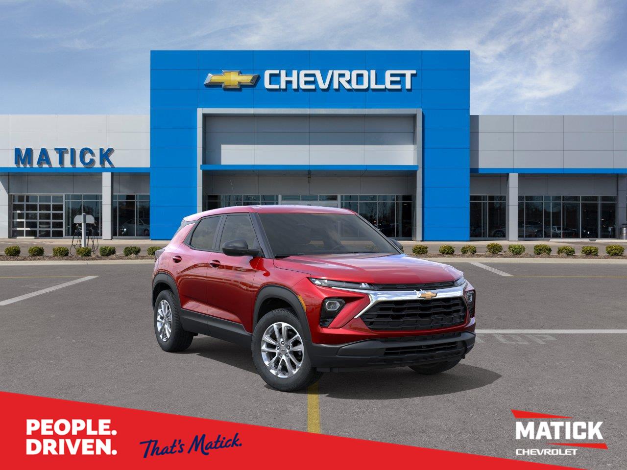 Apex Red 2026 Chevrolet Trailblazer SUV / Crossover Front-Wheel Drive Continuously Variable Transmission