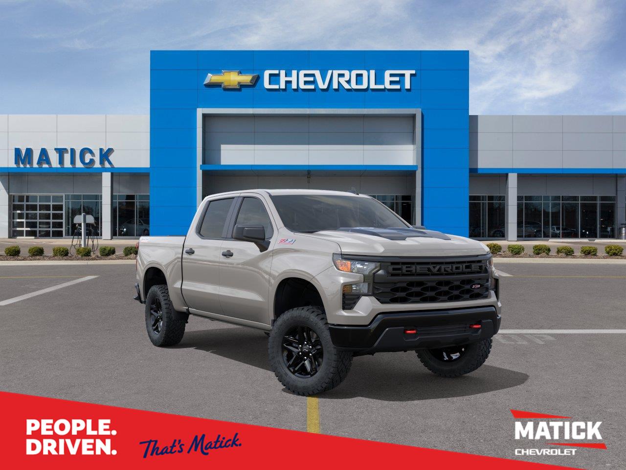 White Sands 2026 Chevrolet Silverado 1500 Pickup Truck Four-Wheel Drive 8-Speed Automatic