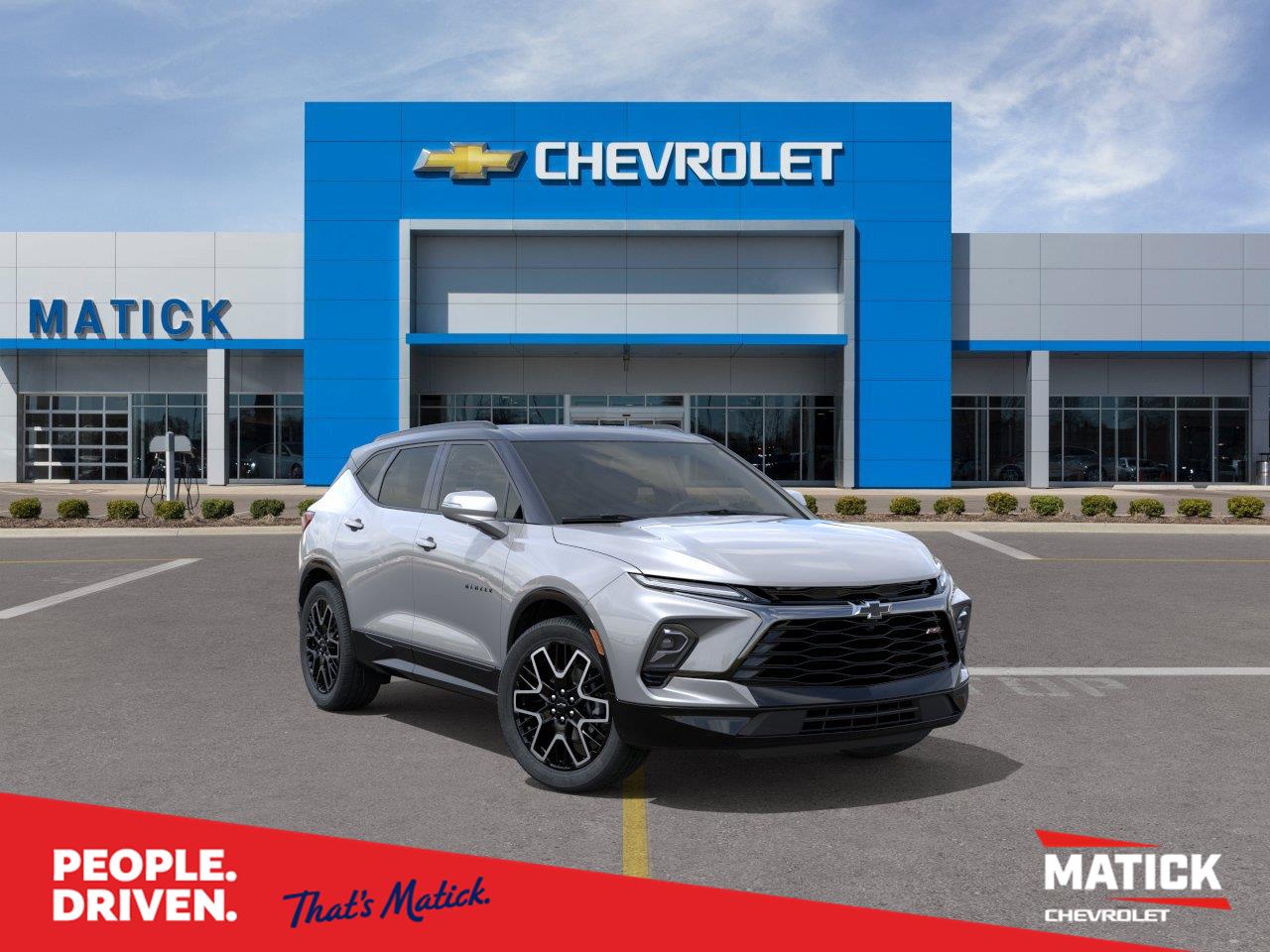 Sterling Gray Metallic 2026 Chevrolet Blazer SUV / Crossover All-Wheel Drive 9-Speed Automatic