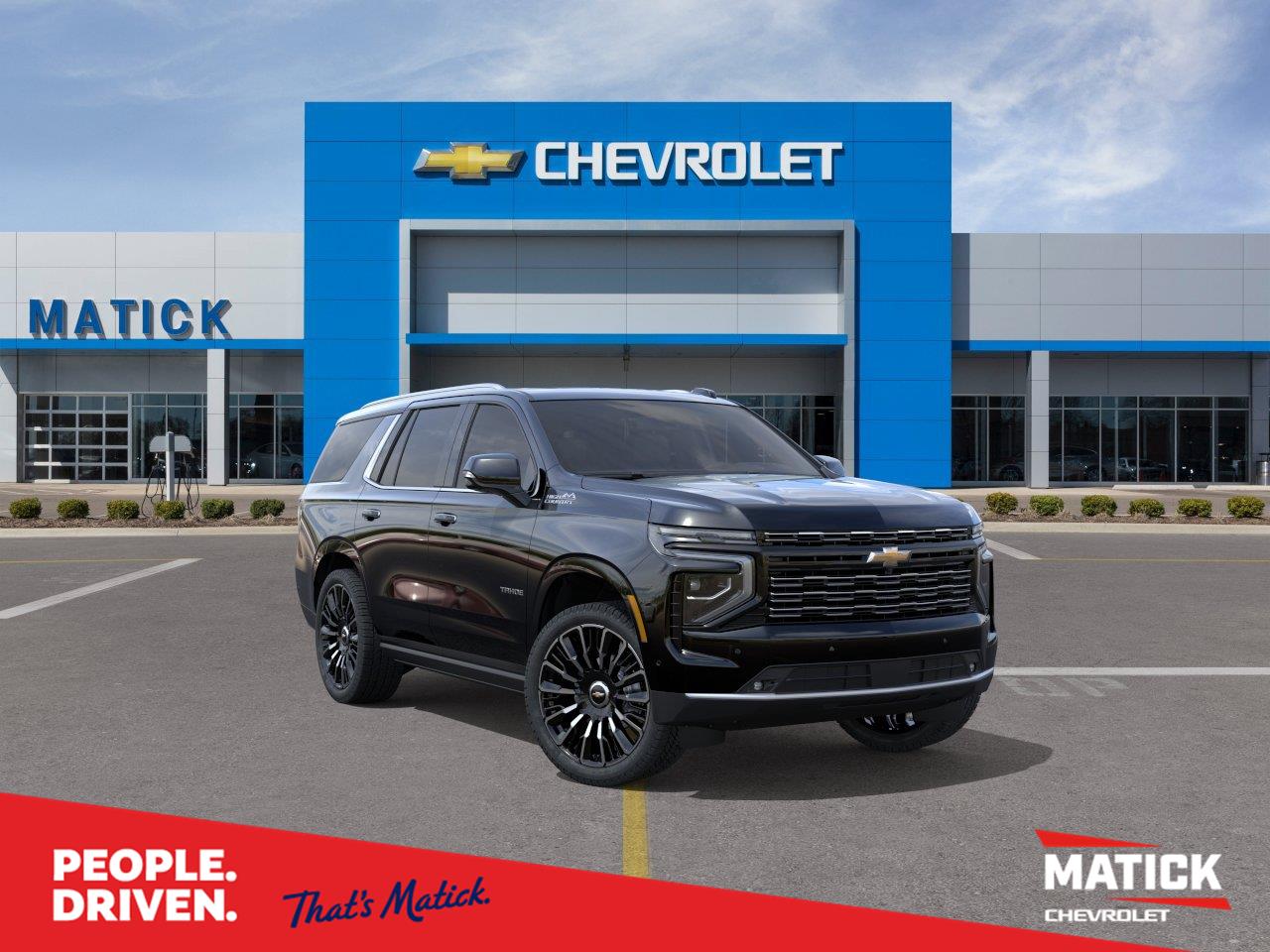 Black 2026 Chevrolet Tahoe SUV / Crossover Four-Wheel Drive Automatic