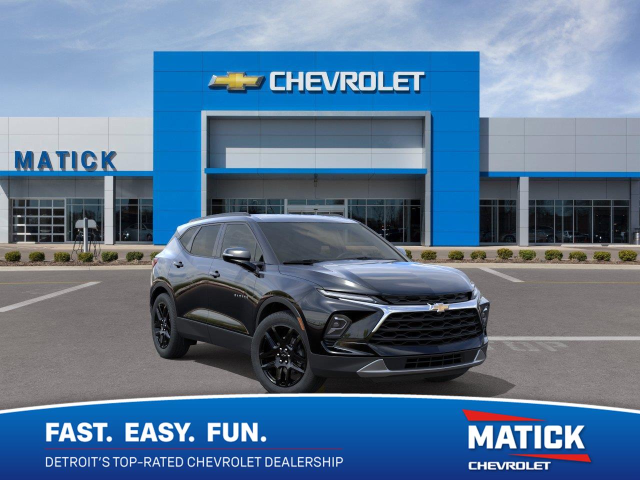 Black 2026 Chevrolet Blazer SUV / Crossover 9-Speed Automatic