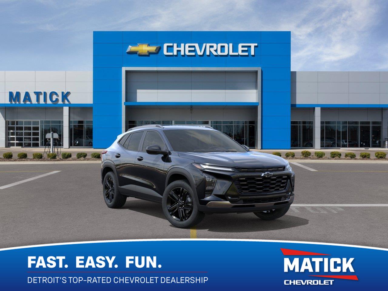 Mosaic Black Metallic 2026 Chevrolet Trax SUV / Crossover Front-Wheel Drive 6-Speed Automatic