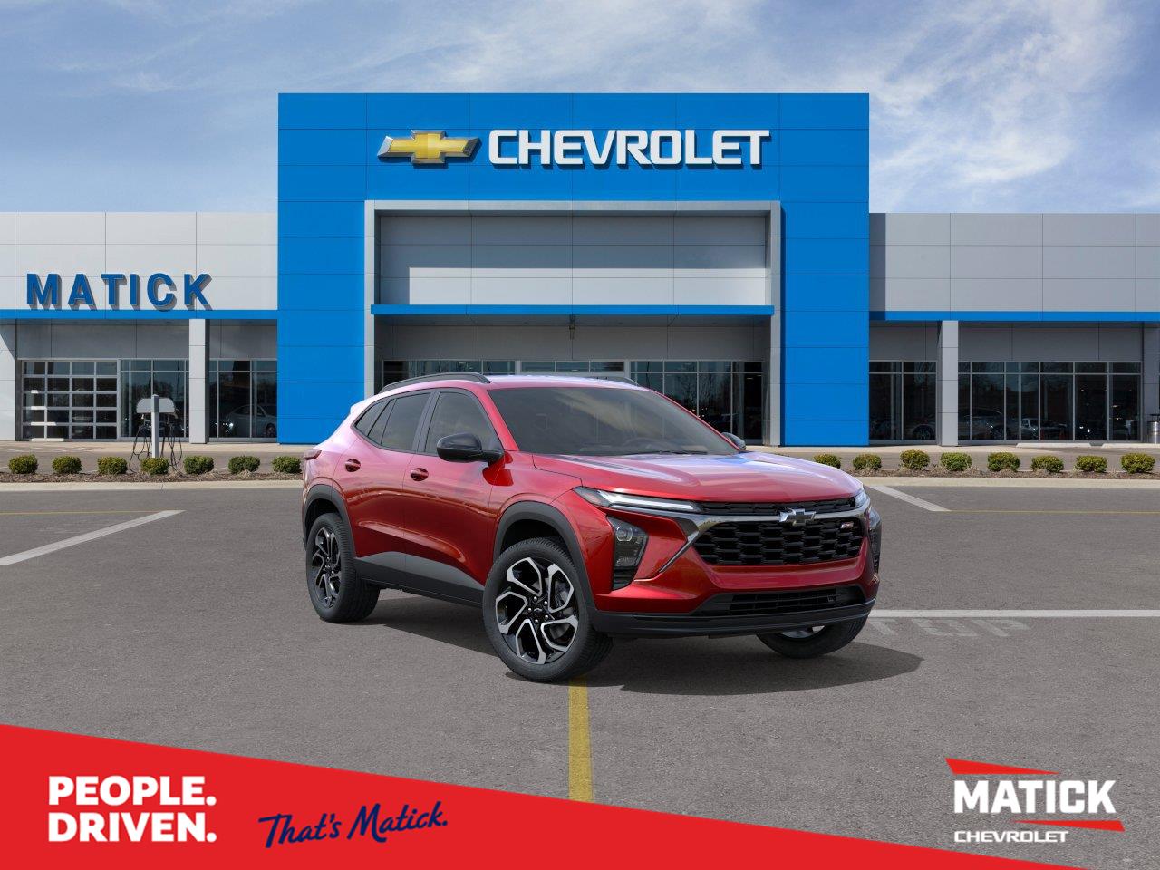 Apex Red 2026 Chevrolet Trax SUV / Crossover Front-Wheel Drive 6-Speed Automatic