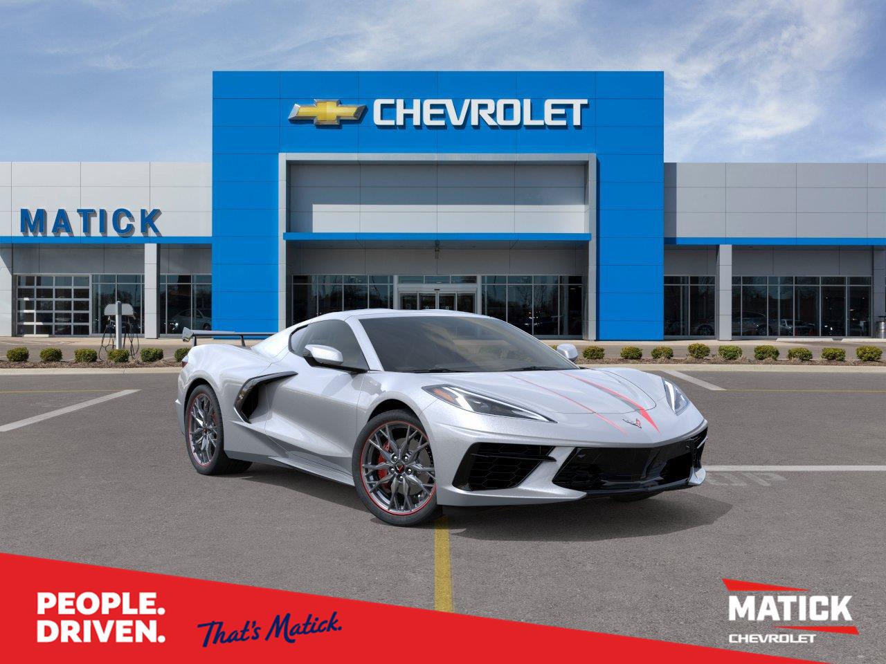 Blade Silver Metallic 2027 Chevrolet Corvette Coupe Rear-Wheel Drive 8-Speed Dual Clutch