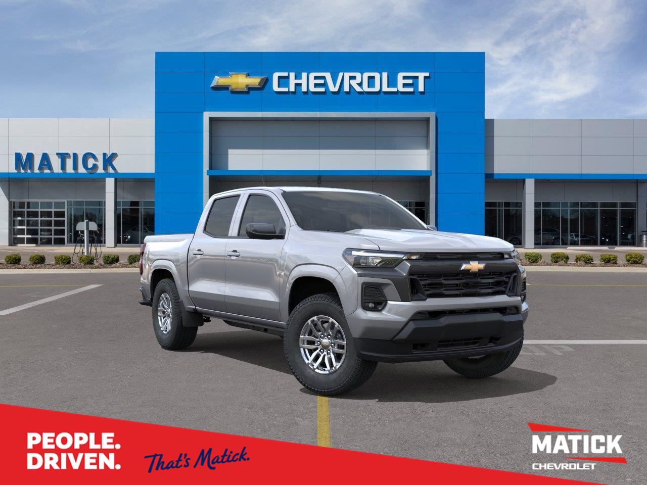Sterling Gray Metallic 2026 Chevrolet Colorado Pickup Truck Four-Wheel Drive 8-Speed Automatic