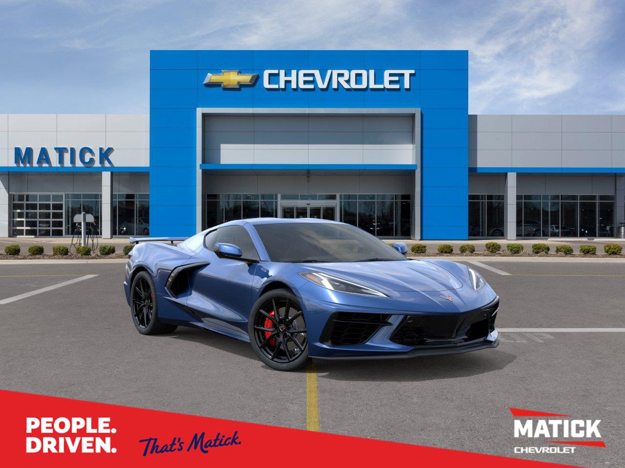 Admiral Blue Metallic 2027 Chevrolet Corvette Coupe Rear-Wheel Drive 8-Speed Dual Clutch