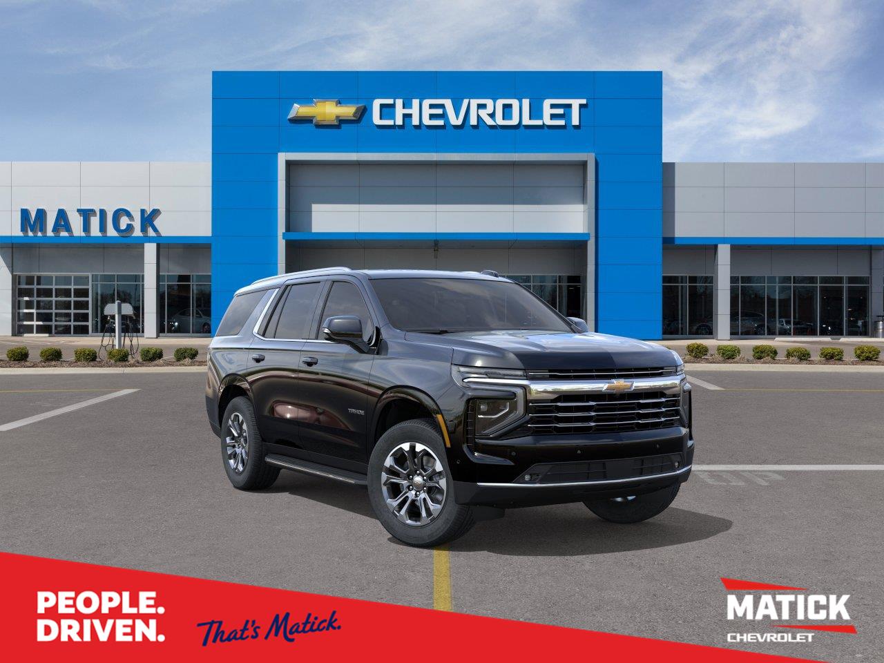 Black 2026 Chevrolet Tahoe SUV / Crossover Four-Wheel Drive Automatic