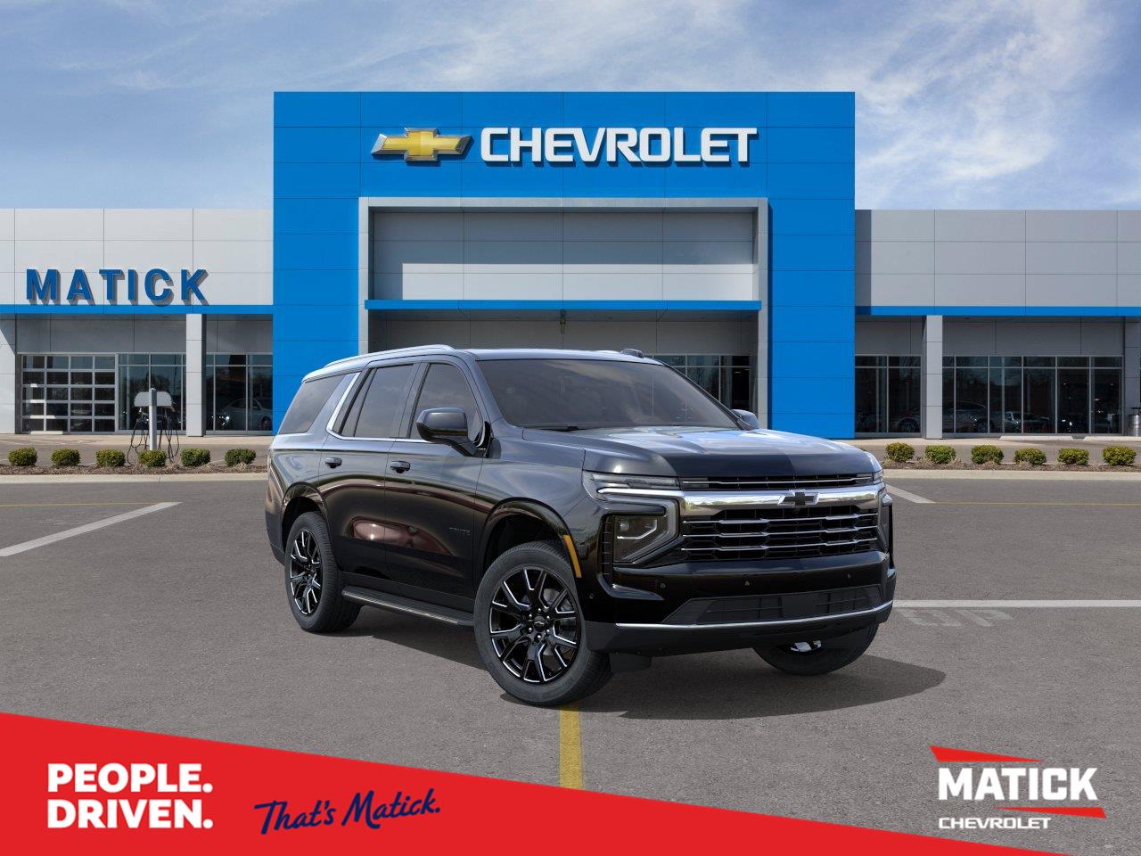 Black 2026 Chevrolet Tahoe SUV / Crossover Four-Wheel Drive Automatic