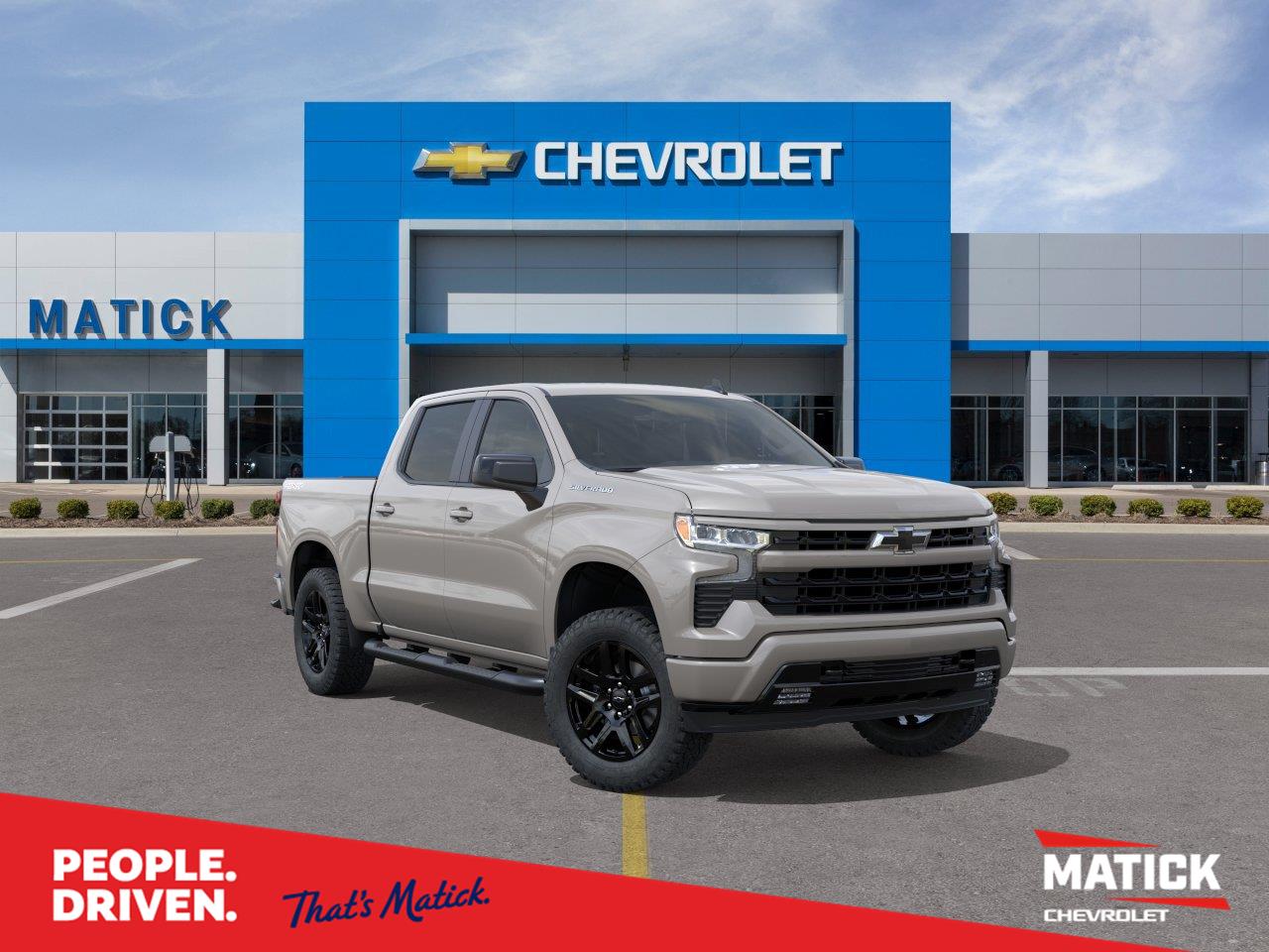 White Sands 2026 Chevrolet Silverado 1500 Pickup Truck Four-Wheel Drive 8-Speed Automatic