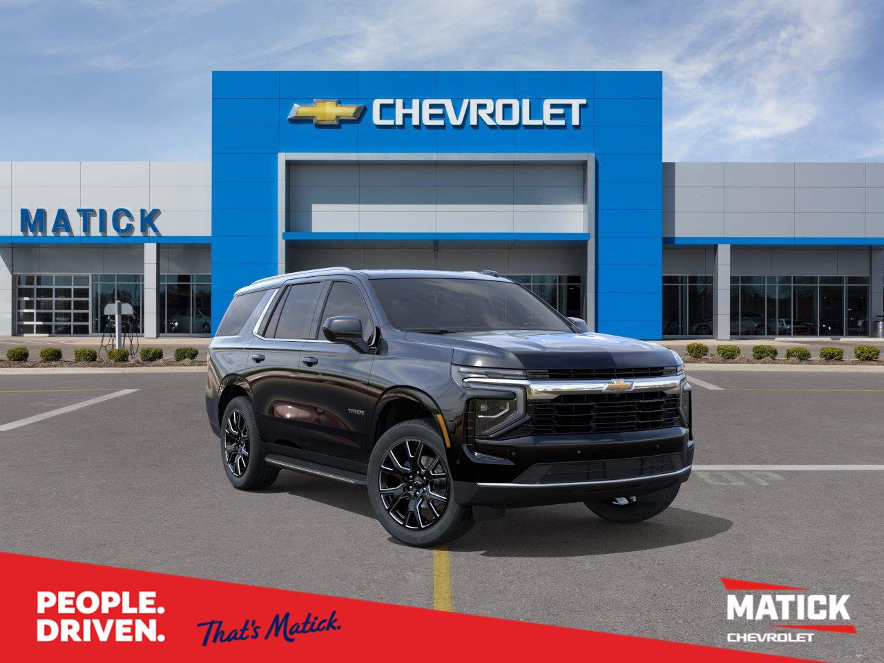 Black 2026 Chevrolet Tahoe SUV / Crossover Four-Wheel Drive Automatic
