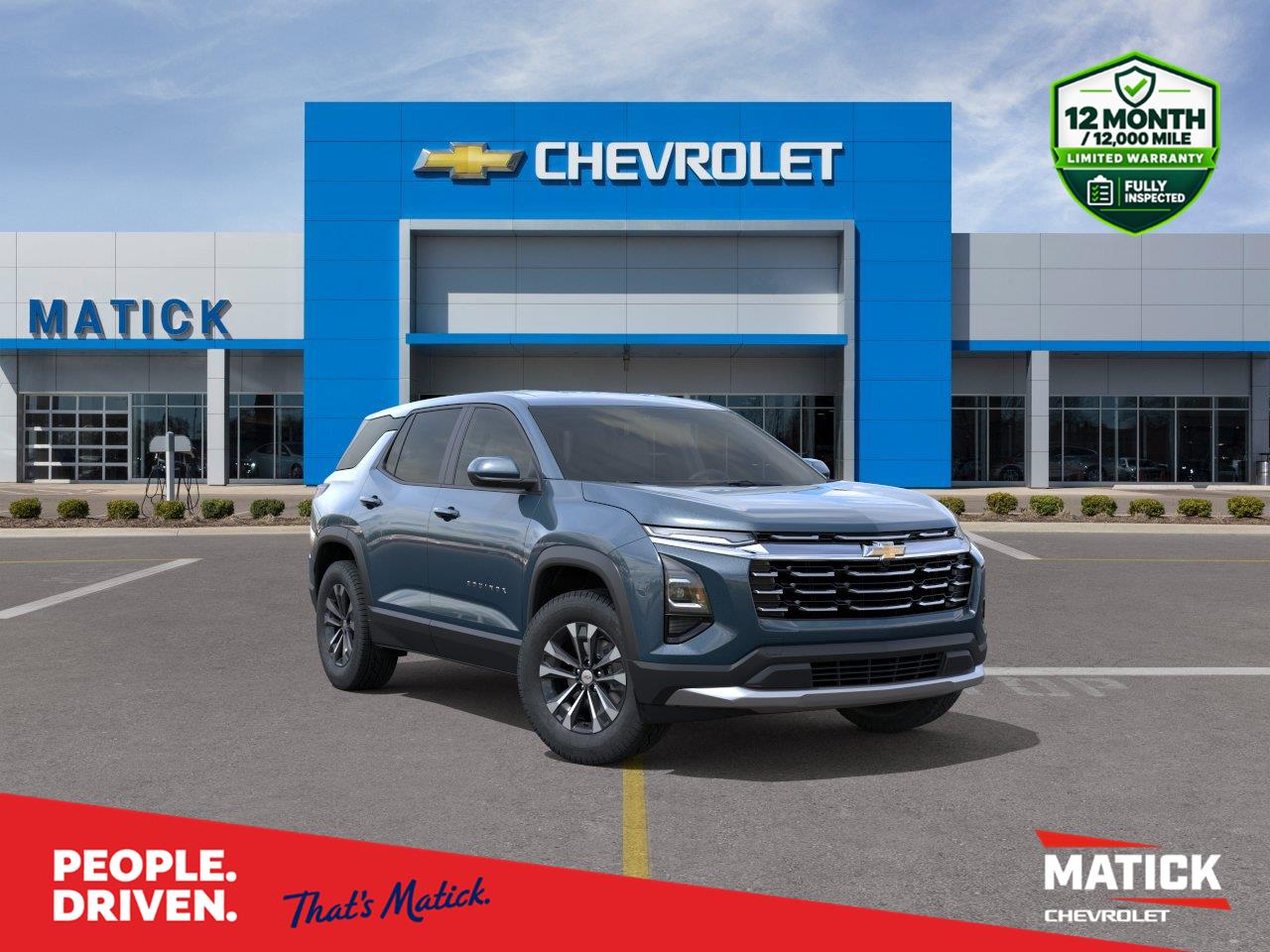 Lakeshore Blue Metallic 2027 Chevrolet Equinox SUV / Crossover Front-Wheel Drive 8-Speed Automatic