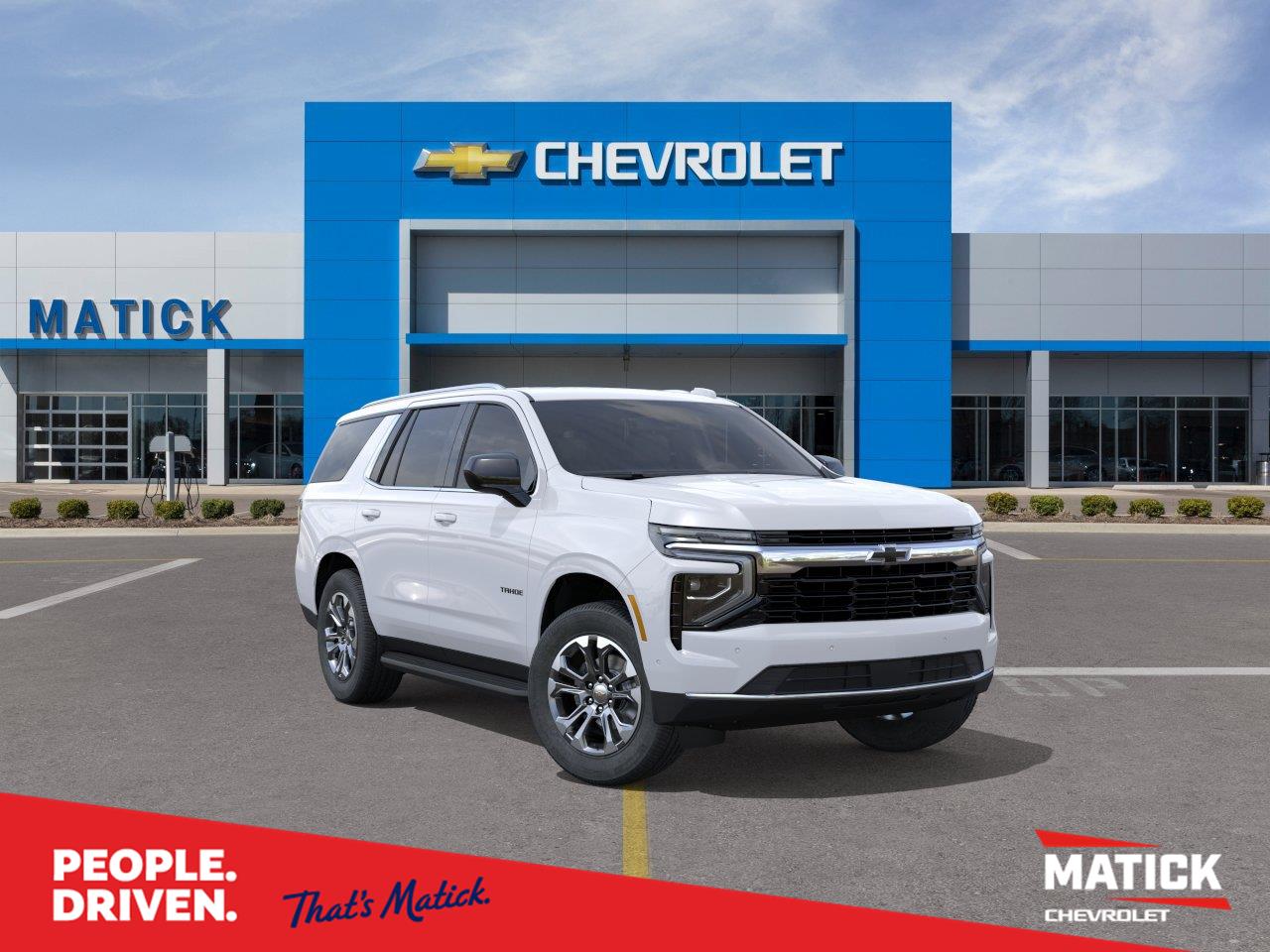 Summit White 2027 Chevrolet Tahoe SUV / Crossover Four-Wheel Drive Automatic