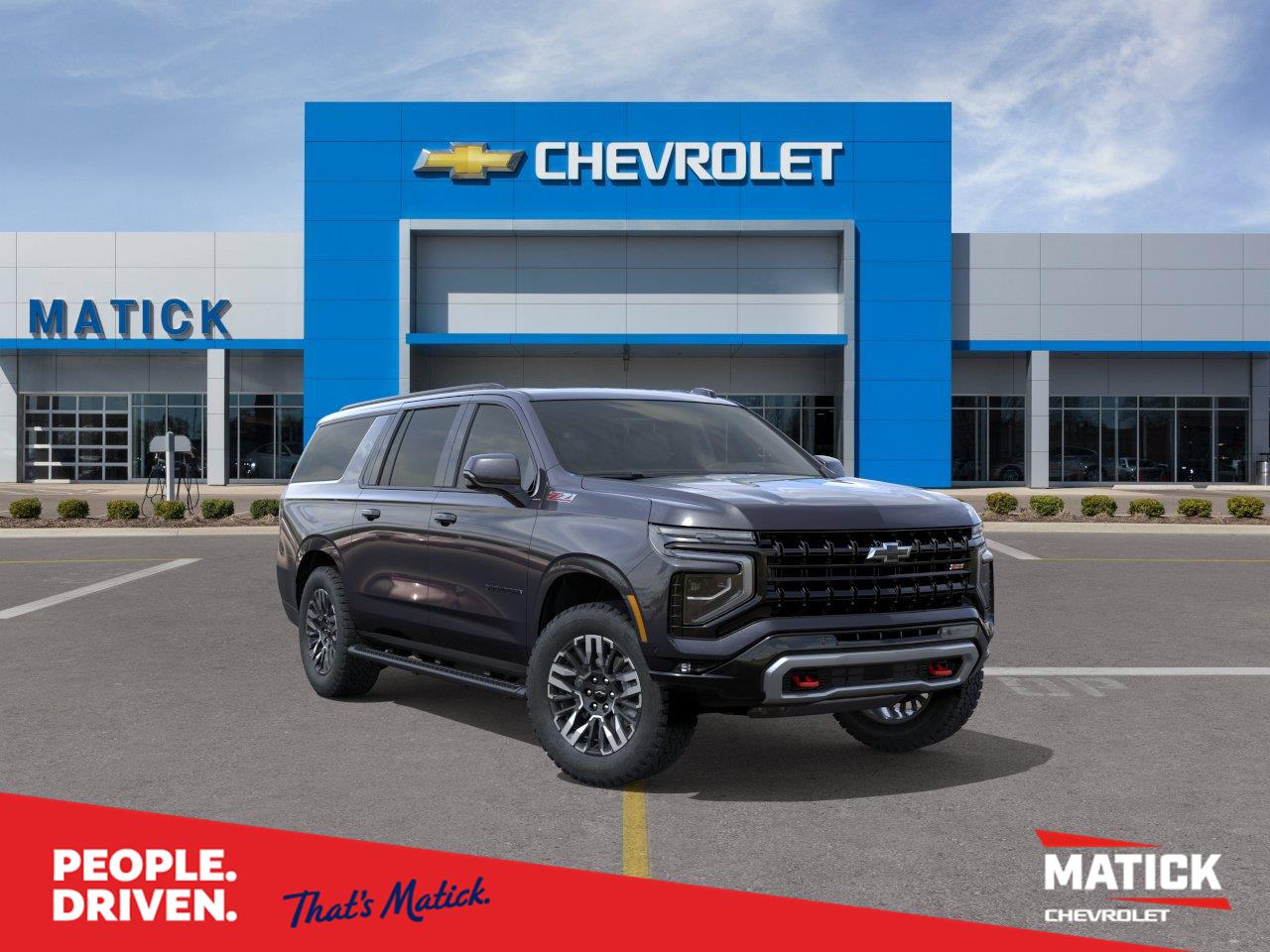 Dark Ash Metallic 2027 Chevrolet Suburban SUV / Crossover Four-Wheel Drive Automatic