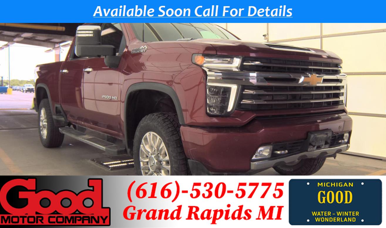 Cajun Red Tintcoat 2020 Chevrolet Silverado 2500HD High Country Crew Cab 4WD Pickup Truck Four-Wheel Drive Automatic