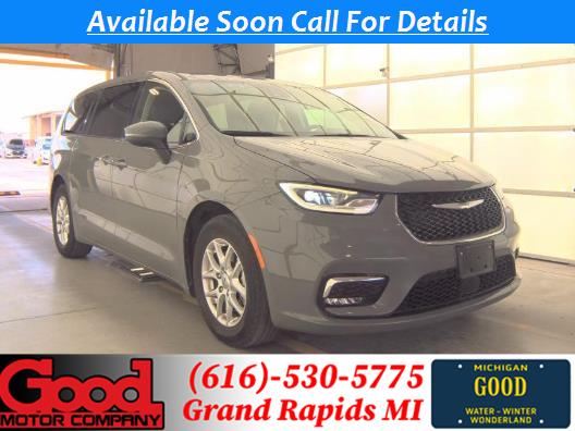 Ceramic Gray Clearcoat 2023 Chrysler Pacifica Touring L FWD Minivan Front-Wheel Drive 9-Speed Automatic