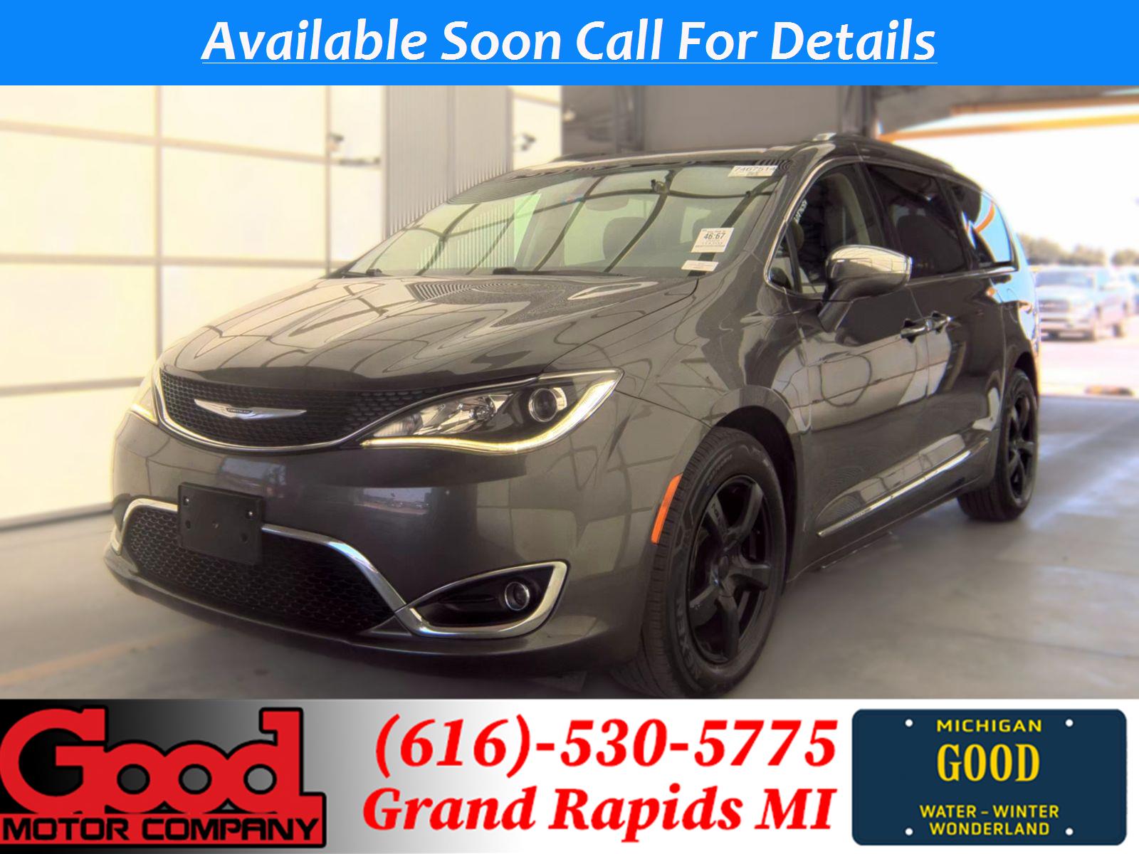 Gray (Granite Crystal Metallic Clearcoat) 2020 Chrysler Pacifica Minivan Front-Wheel Drive 9-Speed Automatic