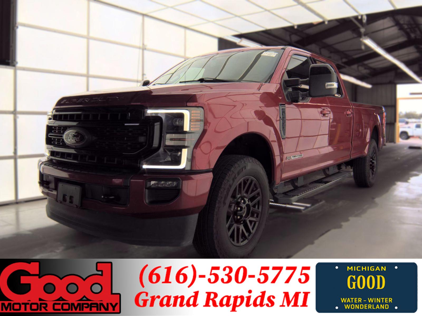 Rapid Red Metallic Tinted Clearcoat 2020 Ford F-350 Super Duty Pickup Truck Four-Wheel Drive Automatic