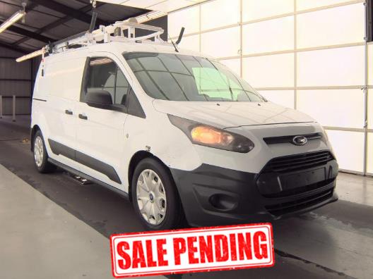 Frozen White 2016 Ford Transit Connect Van Front-Wheel Drive 6-Speed Automatic