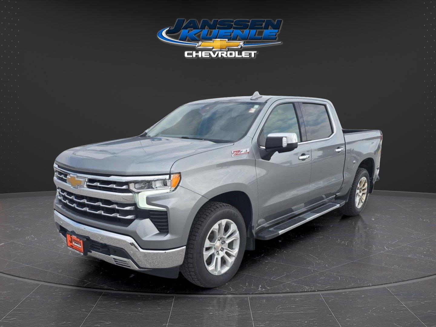 Sterling Gray Metallic 2023 Chevrolet Silverado 1500 Pickup Truck Four-Wheel Drive Automatic