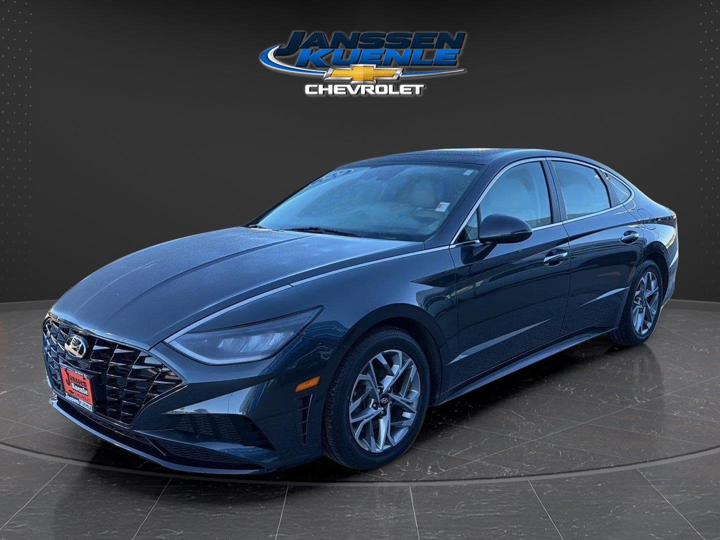 Portofino Gray 2020 Hyundai Sonata Sedan Front-Wheel Drive Automatic