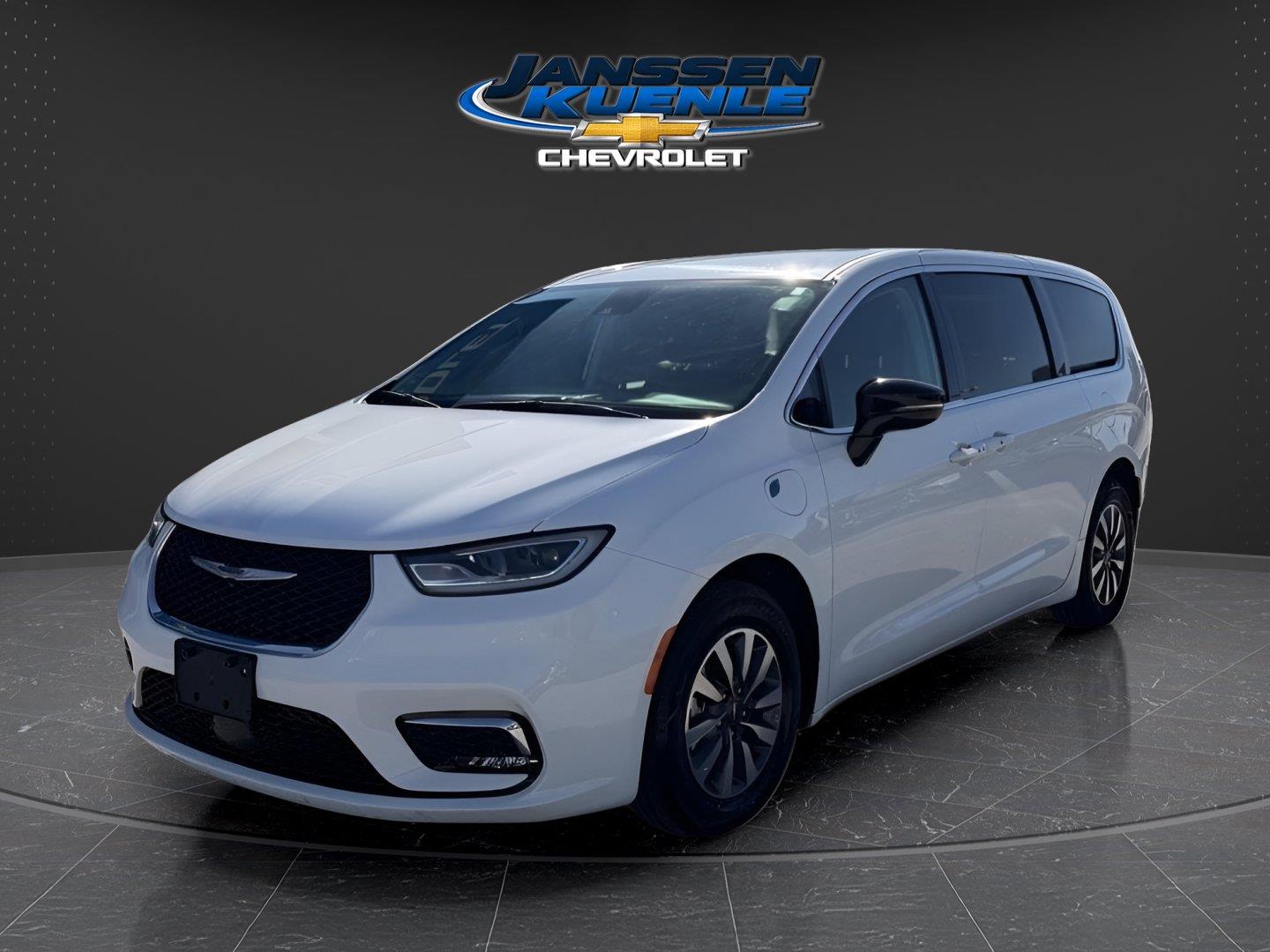 Bright White Clearcoat 2024 Chrysler Pacifica Hybrid Minivan Front-Wheel Drive Automatic