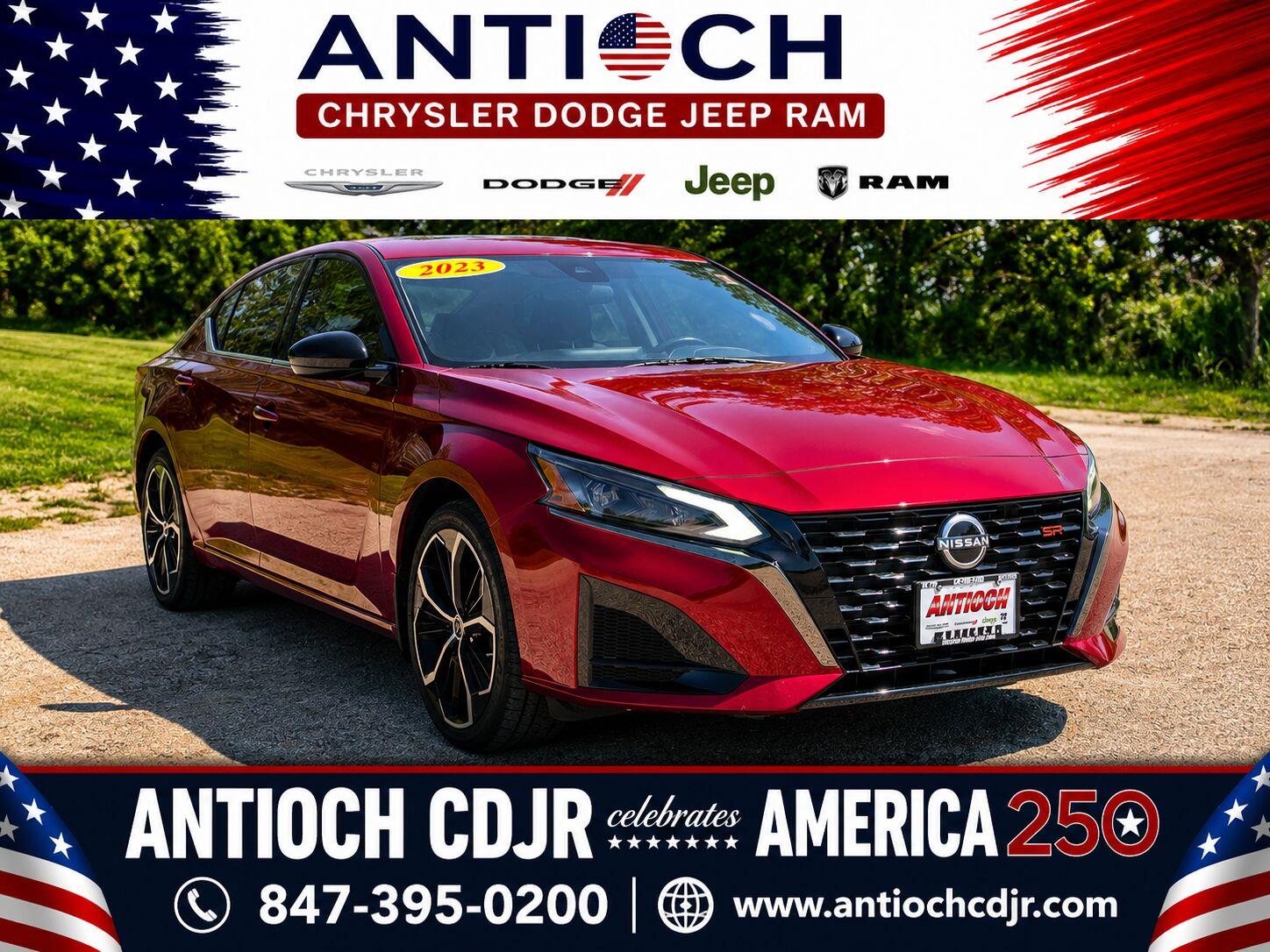 Red (Scarlet Ember Tintcoat) 2023 Nissan Altima Sedan All-Wheel Drive Continuously Variable Transmission
