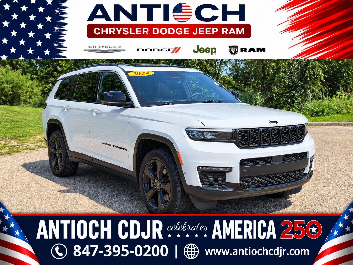 2024 Jeep Grand Cherokee L Blanco (Bright White Clearcoat) SUV/Crossover Todo terreno 8 velocidades Automática
