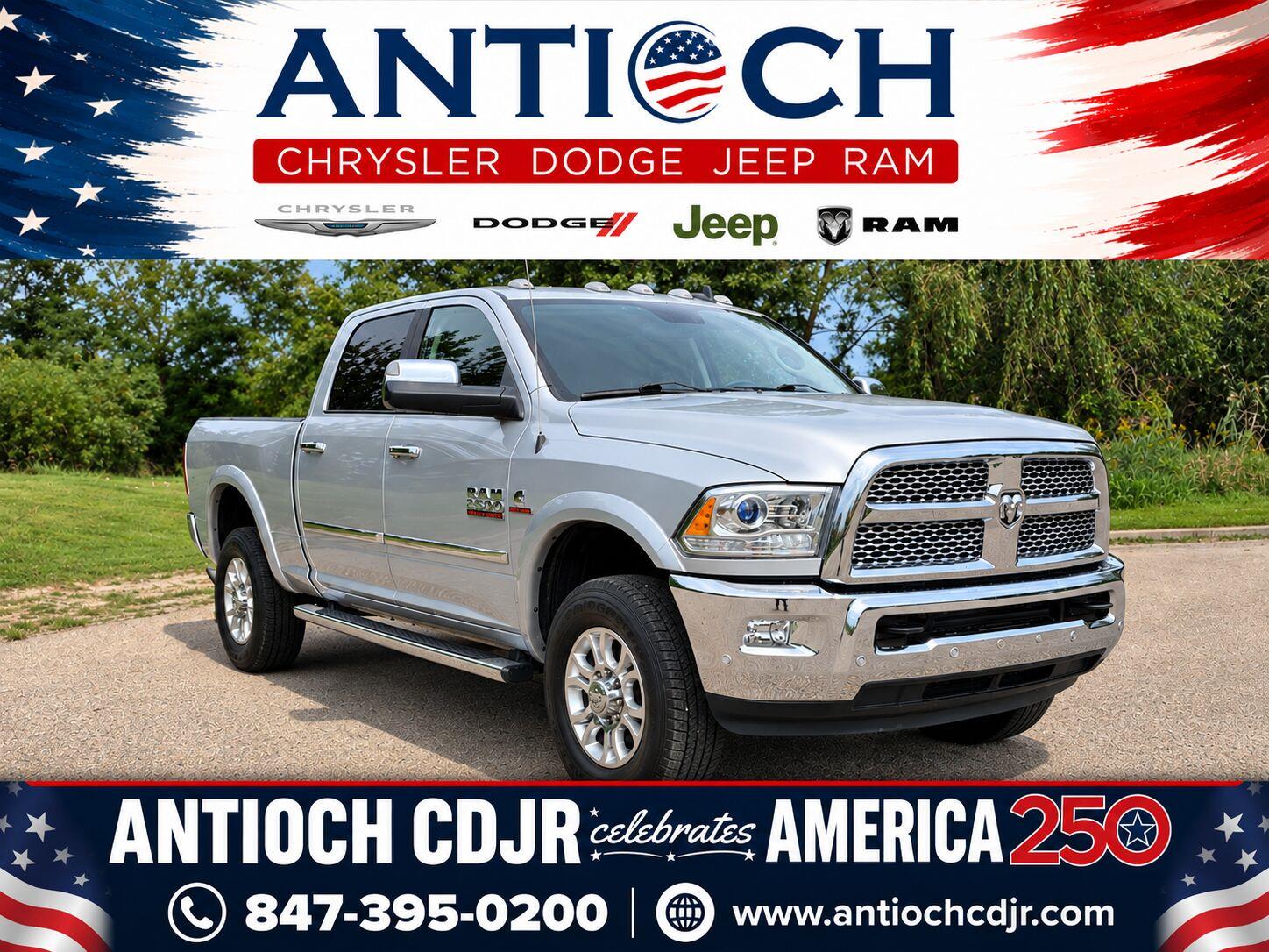 2016 RAM 2500 Laramie Crew Cab 4WD    