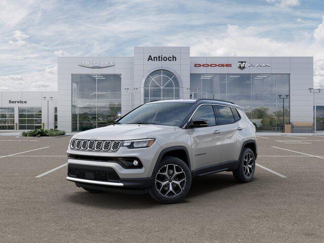 Silver Zynith Metallic Clearcoat 2026 Jeep Compass Limited 4WD SUV / Crossover Four-Wheel Drive 8-Speed Automatic