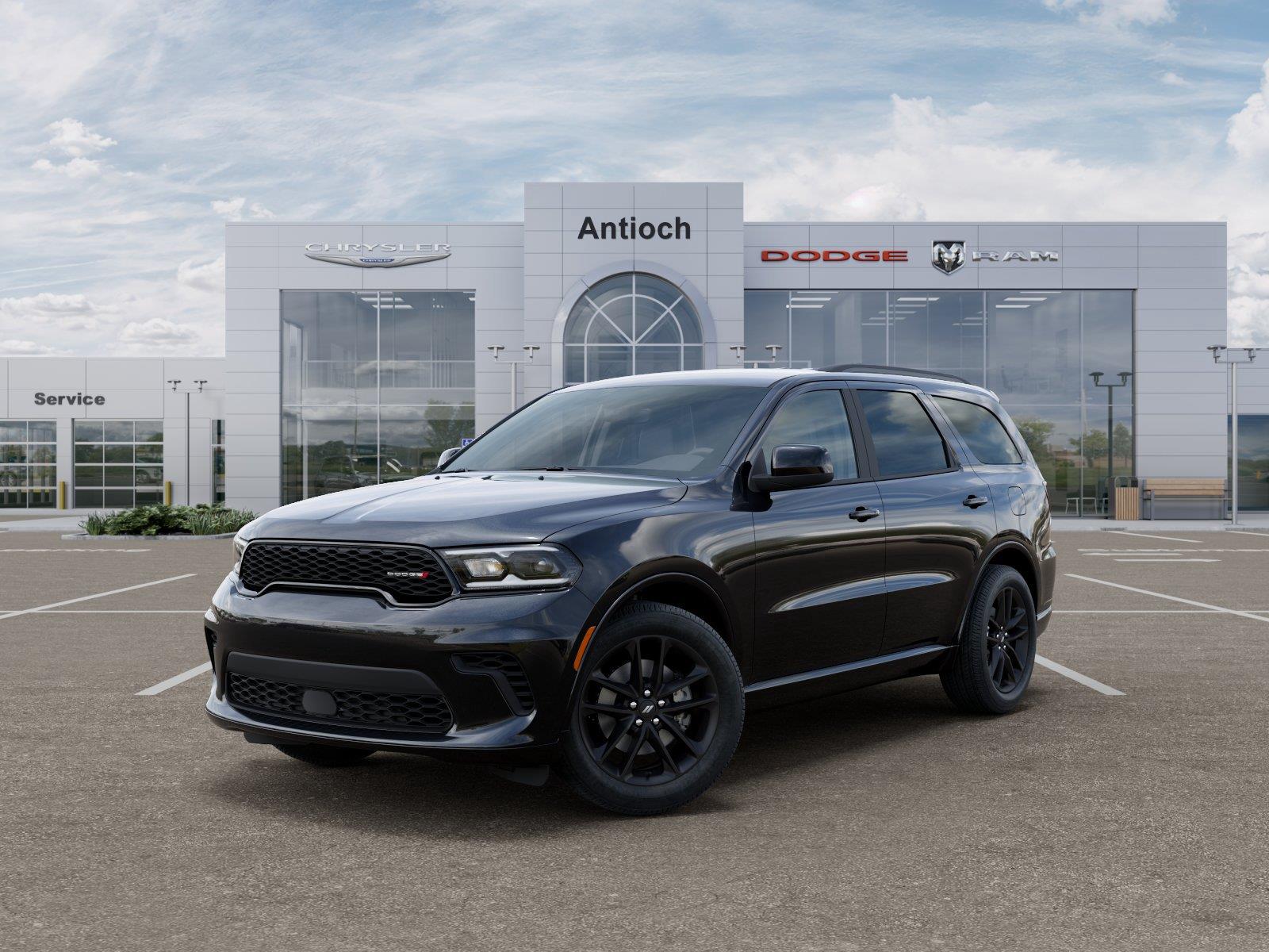 DB Black Clearcoat 2026 Dodge Durango SUV / Crossover All-Wheel Drive 8-Speed Automatic