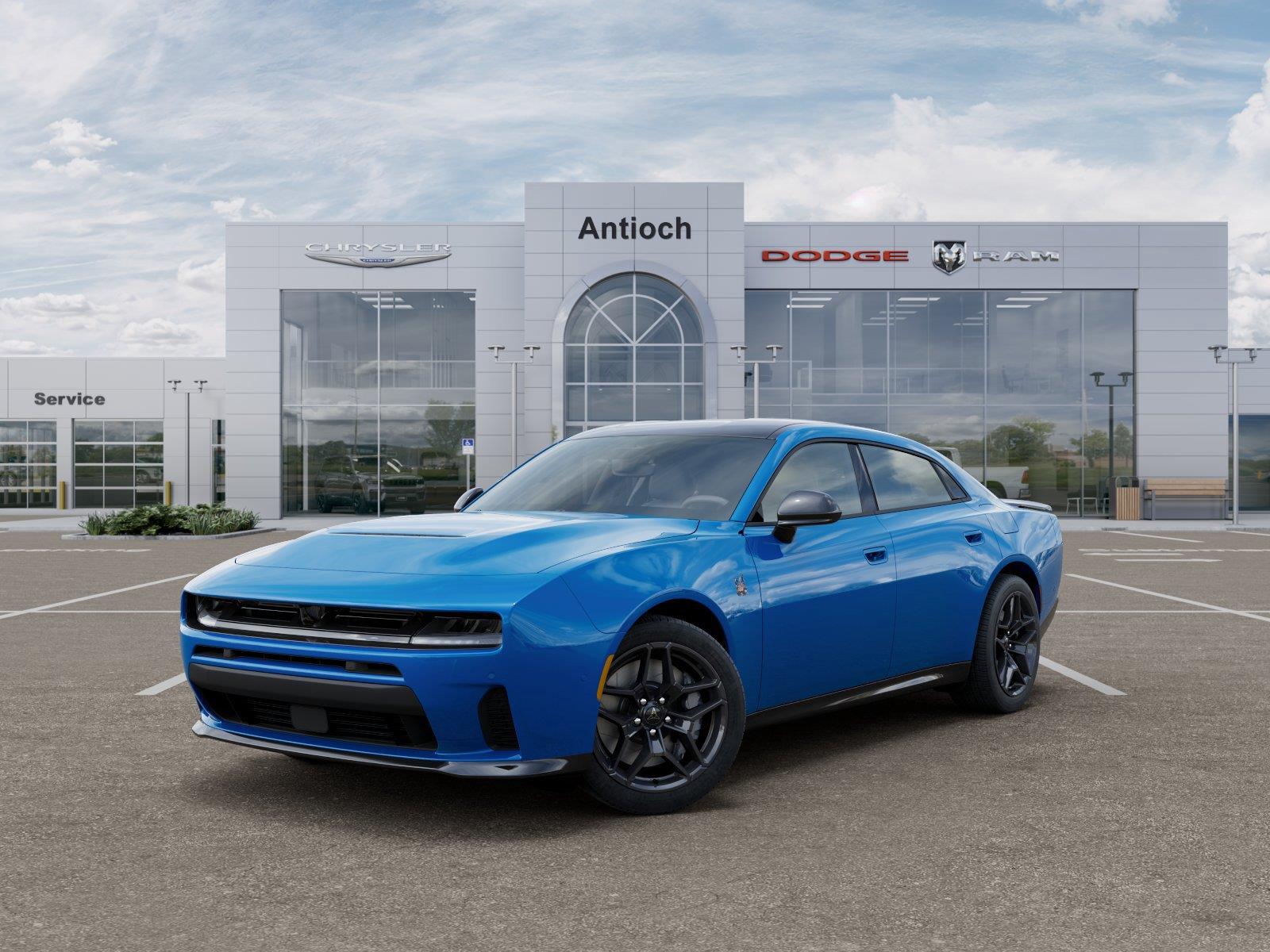 Bludicrous 2026 Dodge Charger Sedan All-Wheel Drive 8-Speed Automatic