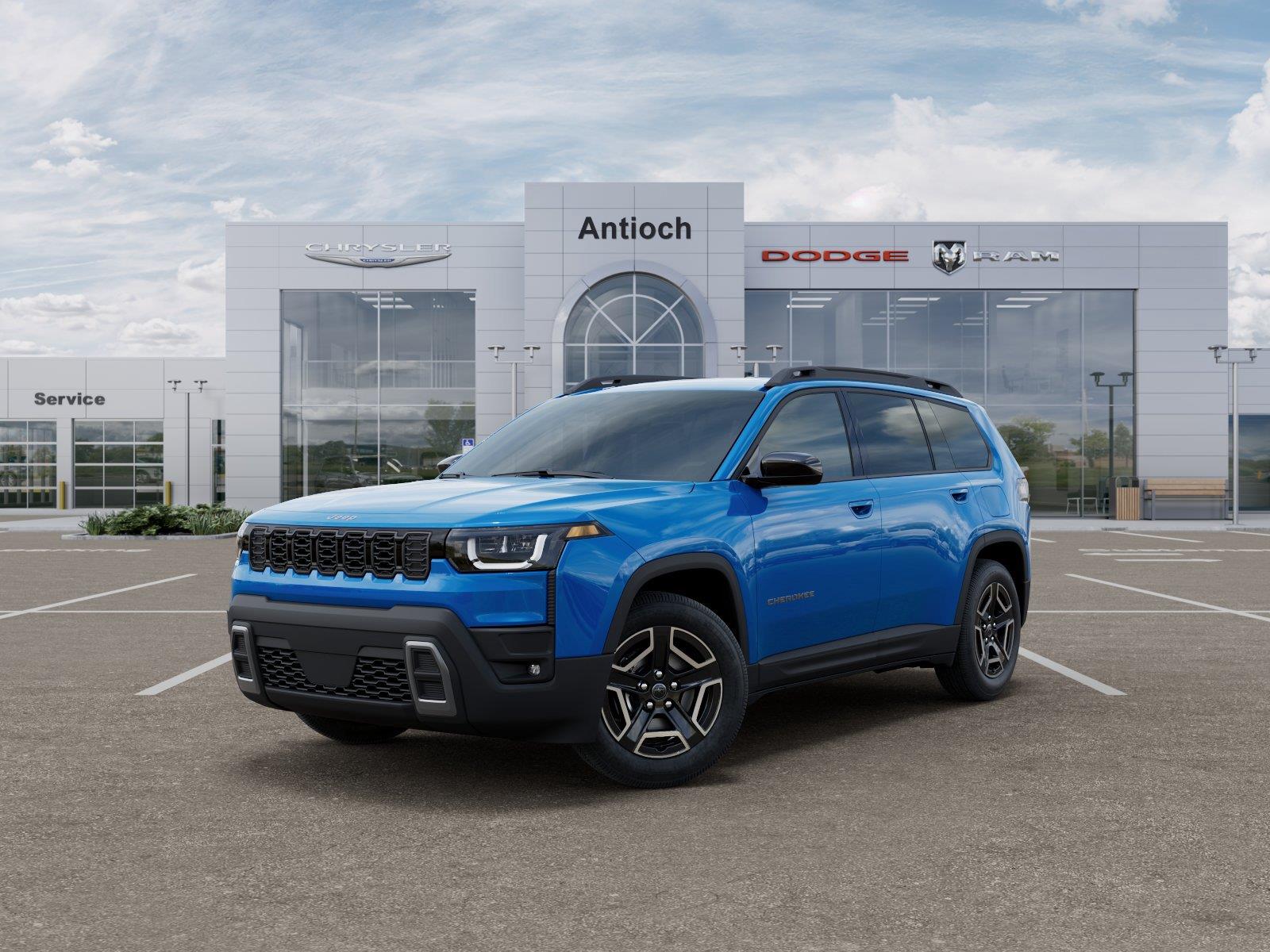 Hydro Blue Pearlcoat 2026 Jeep Cherokee SUV / Crossover Four-Wheel Drive Automatic