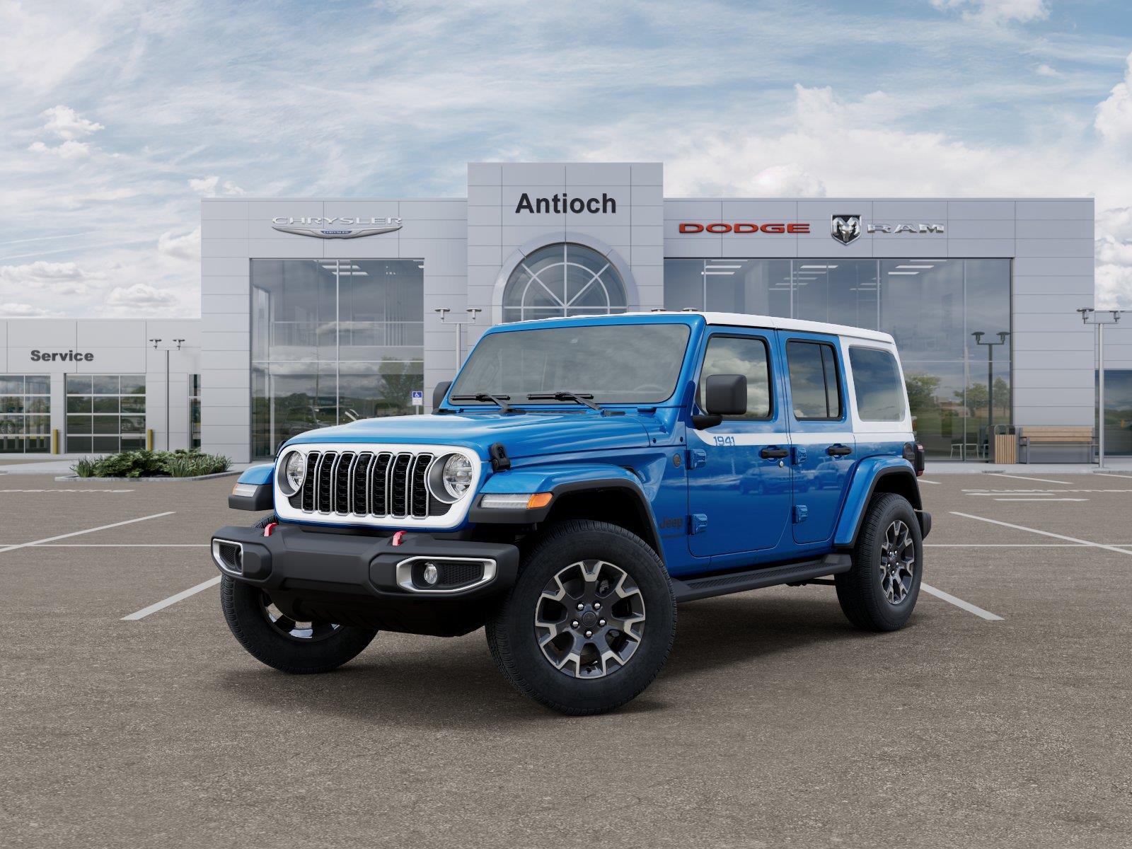 Hydro Blue Pearlcoat 2026 Jeep Wrangler SUV / Crossover Four-Wheel Drive 8-Speed Automatic