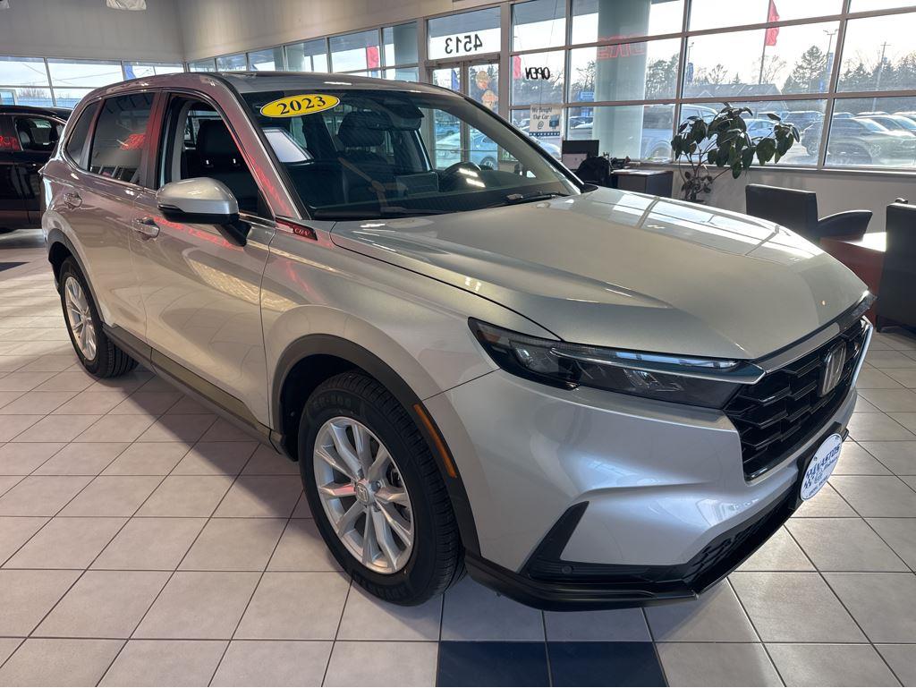 Lunar Silver Metallic 2023 Honda CR-V SUV / Crossover All-Wheel Drive Continuously Variable Transmission