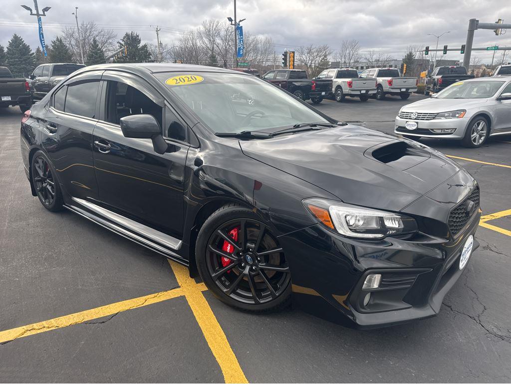 Crystal Black Silica 2020 Subaru WRX Premium AWD Sedan All-Wheel Drive Manual