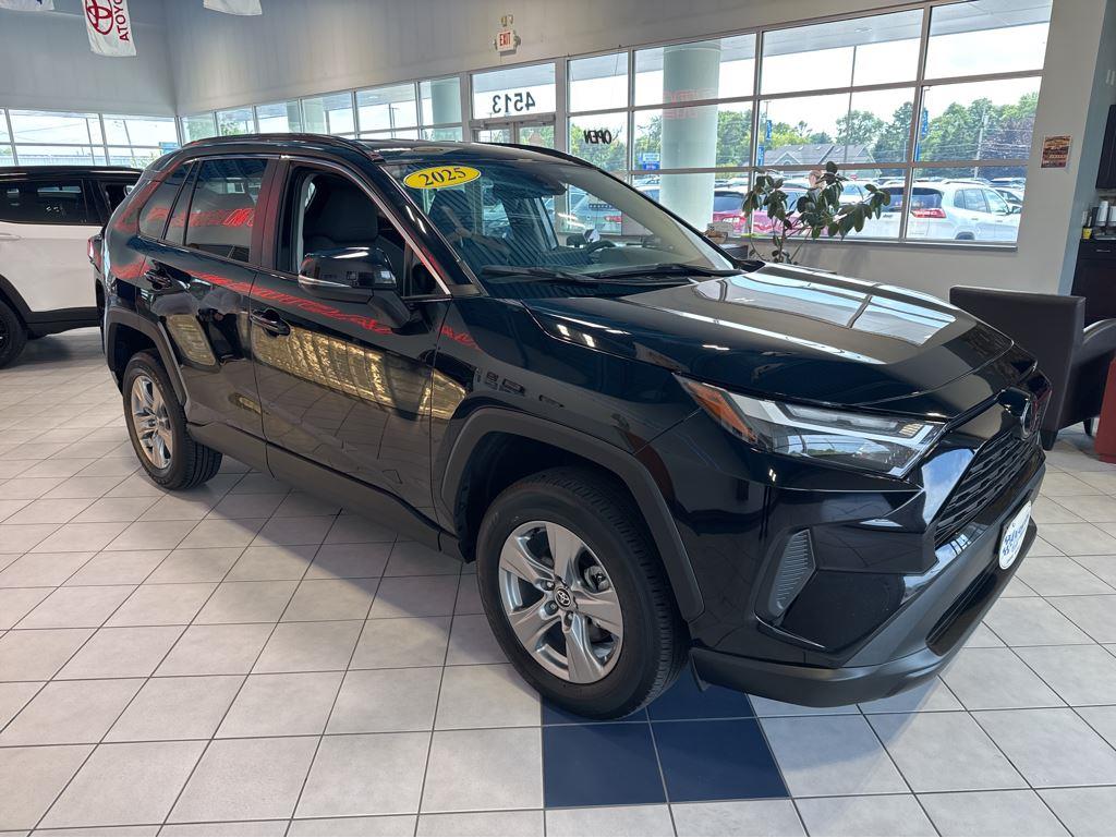 Midnight Black Metallic 2025 Toyota RAV4 SUV / Crossover Front-Wheel Drive Automatic