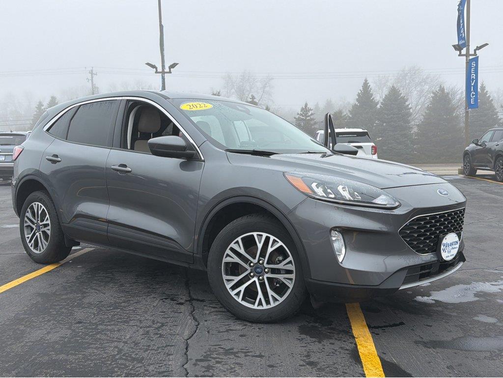 Carbonized Gray Metallic 2022 Ford Escape SUV / Crossover All-Wheel Drive 8-Speed Automatic