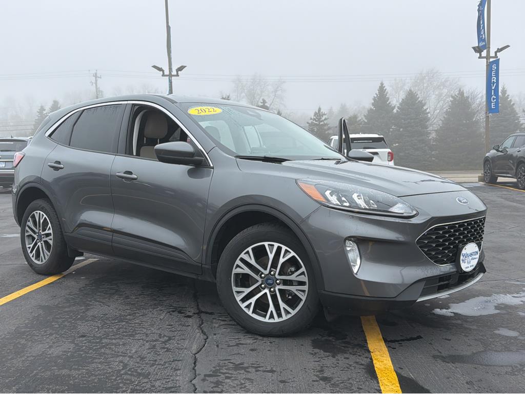 Carbonized Gray Metallic 2022 Ford Escape SUV / Crossover All-Wheel Drive 8-Speed Automatic