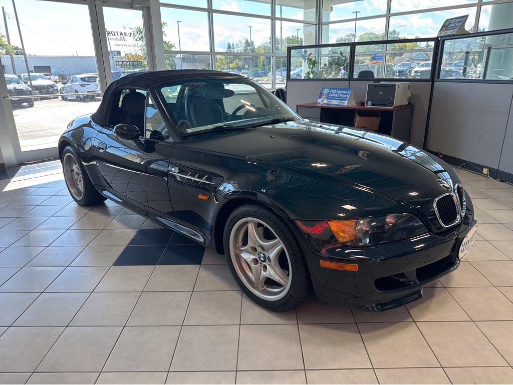 Cosmos Black Metallic 1998 BMW M Convertible Rear-Wheel Drive 5-Speed Manual