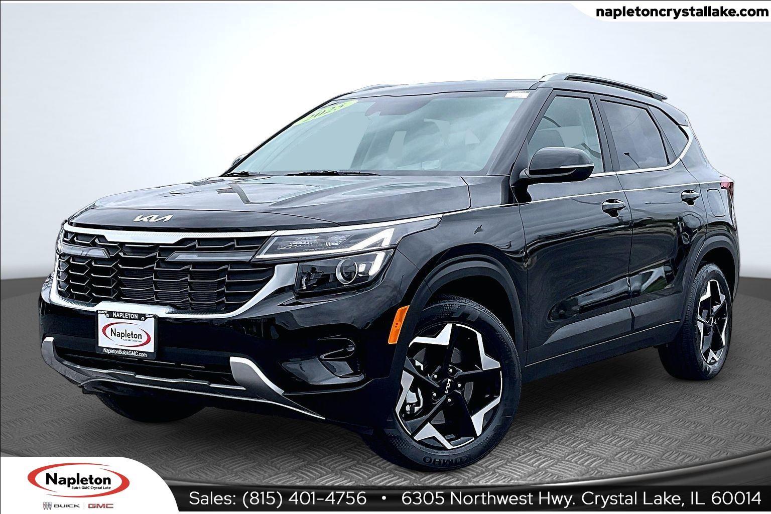 Fusion Black 2025 Kia Seltos SUV / Crossover All-Wheel Drive Continuously Variable Transmission