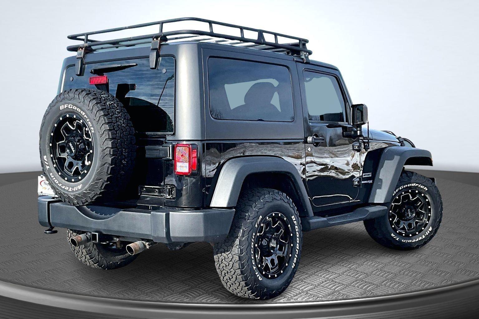 Used 2018 Jeep Wrangler JK Sport with VIN 1C4AJWAG5JL800213 for sale in Beaver Dam, WI