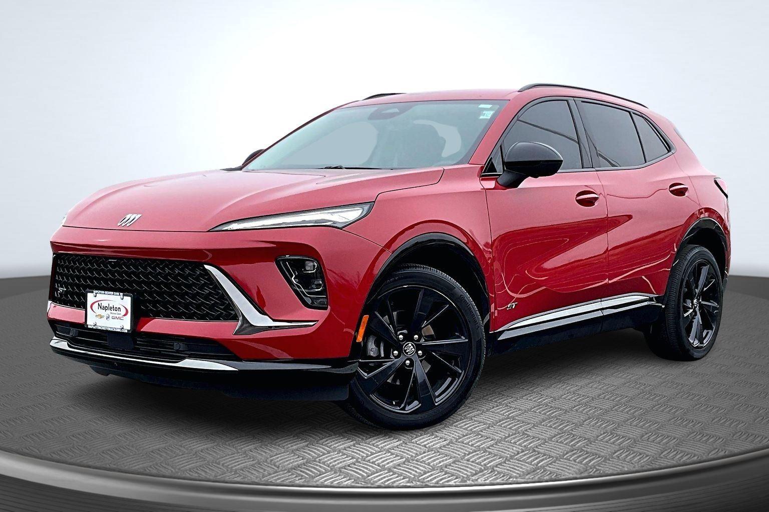 Brilliant Red 2025 Buick Envision Sport Touring AWD SUV / Crossover All-Wheel Drive 9-Speed Automatic