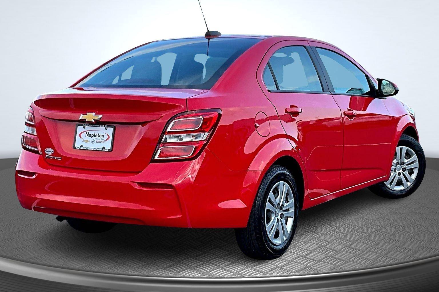 Used 2018 Chevrolet Sonic LS with VIN 1G1JB5SH7J4106074 for sale in Beaver Dam, WI