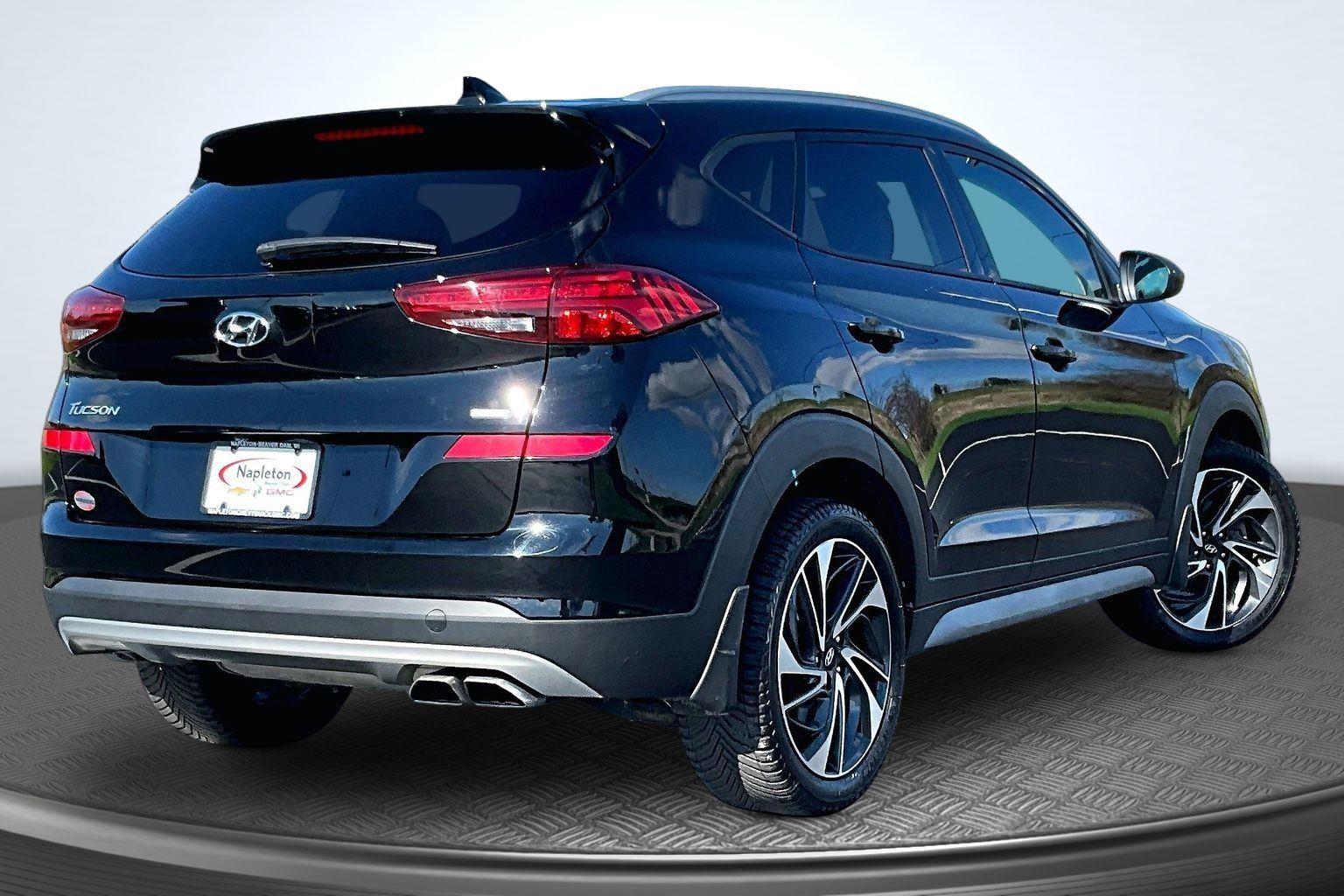 Used 2020 Hyundai Tucson Sport with VIN KM8J3CAL8LU241481 for sale in Beaver Dam, WI