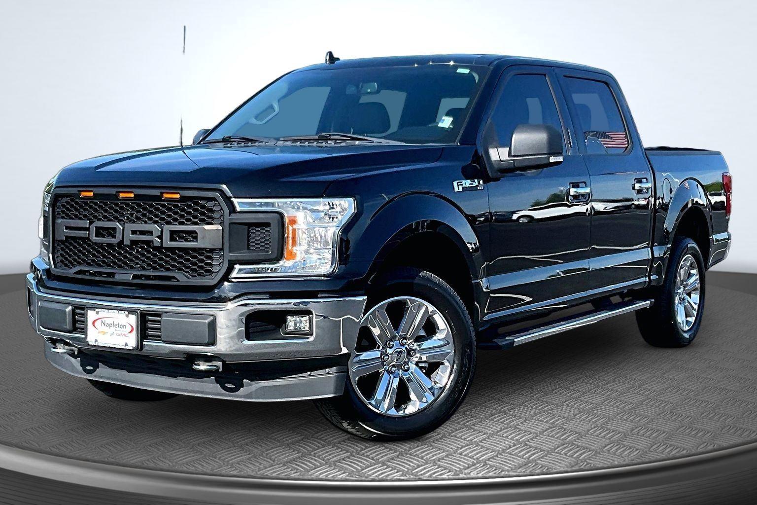 Shadow Black 2018 Ford F-150 Pickup Truck Four-Wheel Drive Automatic