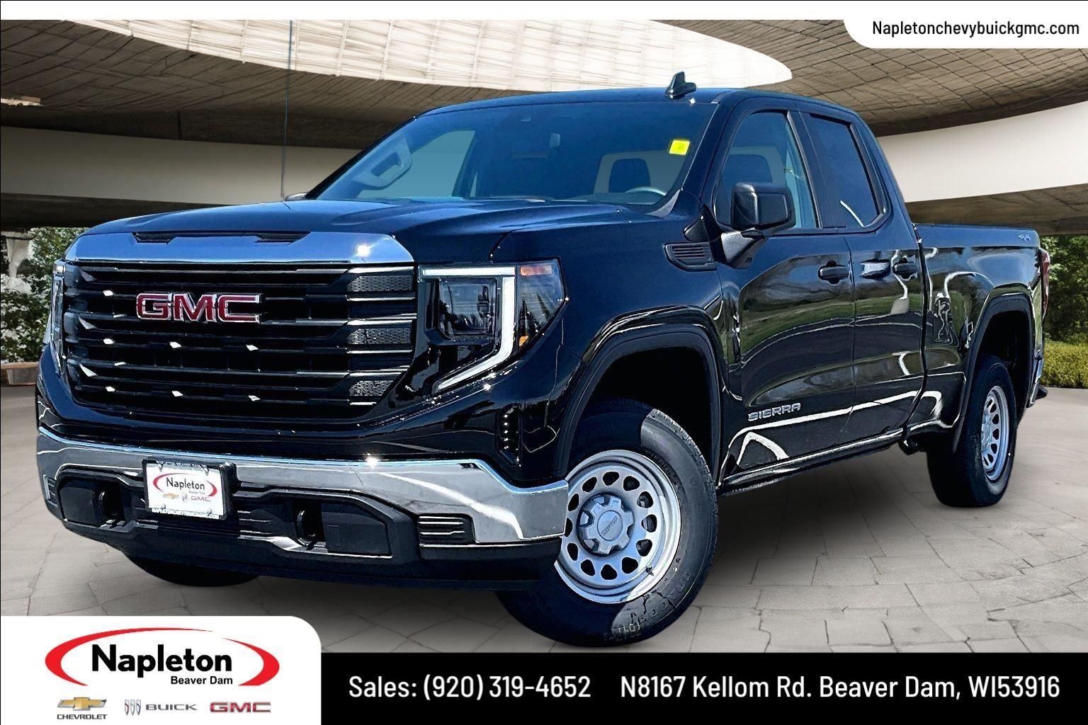 Onyx Black 2026 GMC Sierra 1500 Pickup Truck Four-Wheel Drive Automatic