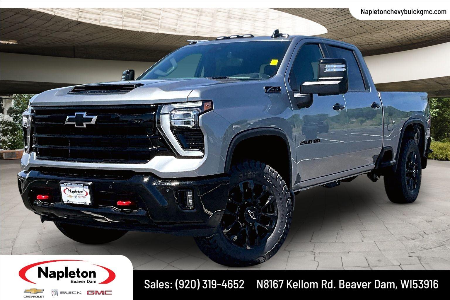 Sterling Gray Metallic 2026 Chevrolet Silverado 2500HD Pickup Truck Four-Wheel Drive Automatic