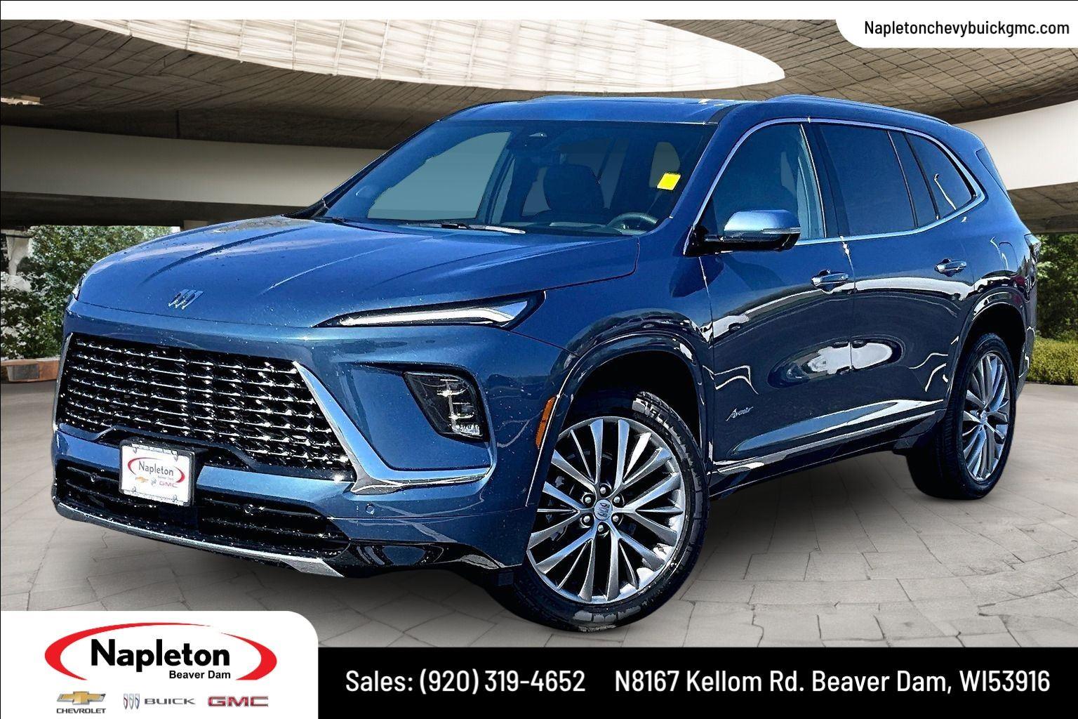 Ocean Blue Metallic 2026 Buick Enclave SUV / Crossover Four-Wheel Drive 8-Speed Automatic