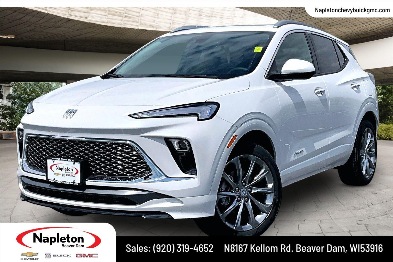 White Frost Tricoat 2026 Buick Encore GX SUV / Crossover All-Wheel Drive 9-Speed Automatic
