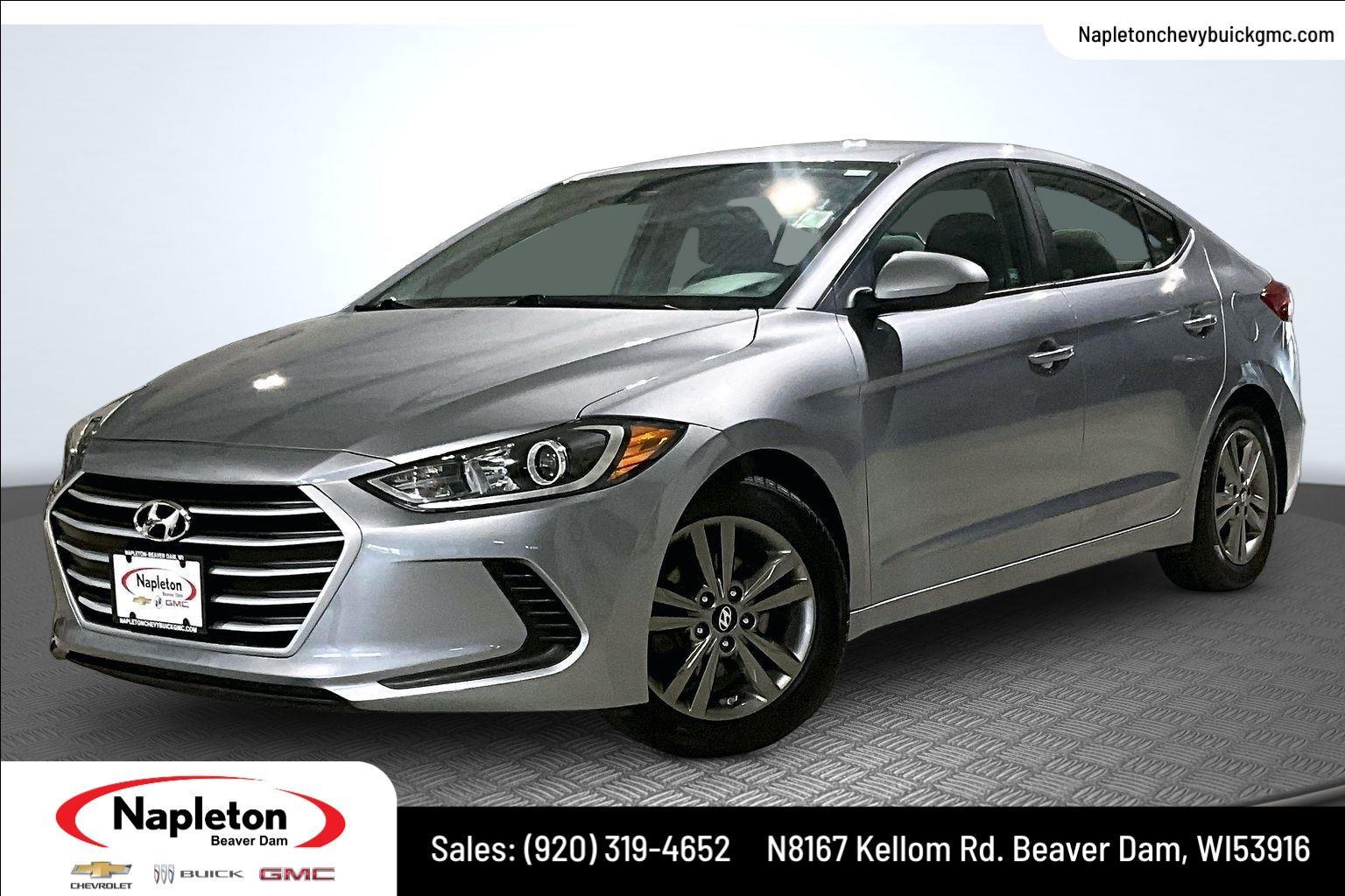 Shale Gray Metallic 2017 Hyundai Elantra Sedan Front-Wheel Drive Automatic